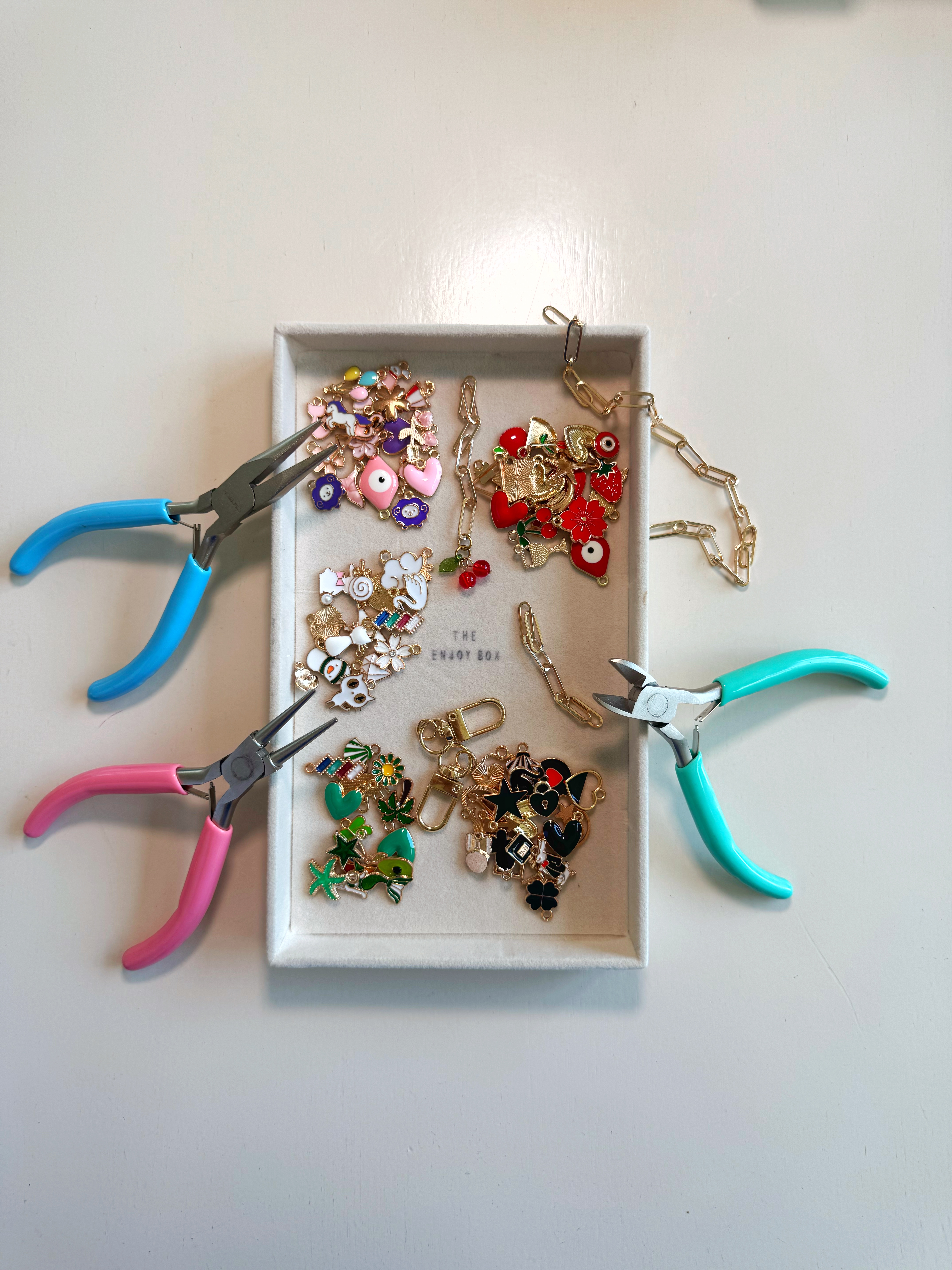 Keychain Charms Gold